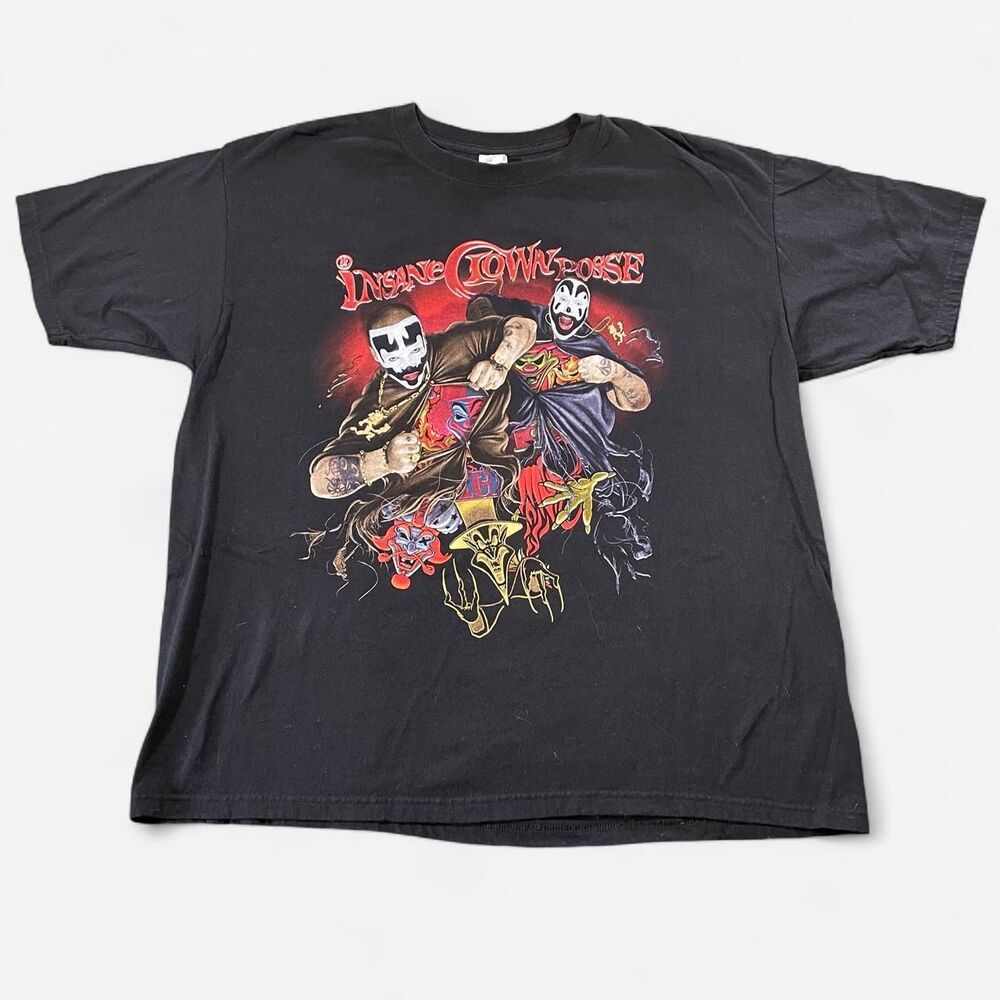 ICP Insane Clown Posse Y2K Anvil 2009 graphic cotton t-shirt Men's Size XXL